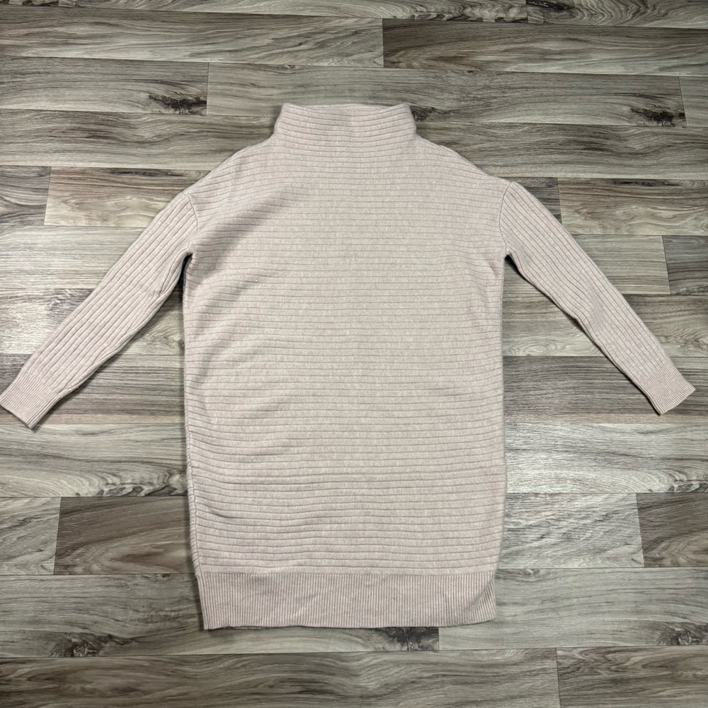 Hatch Maternity The Kendall Sweater Dress in Oat Melange Wool Blend Size 4 XL